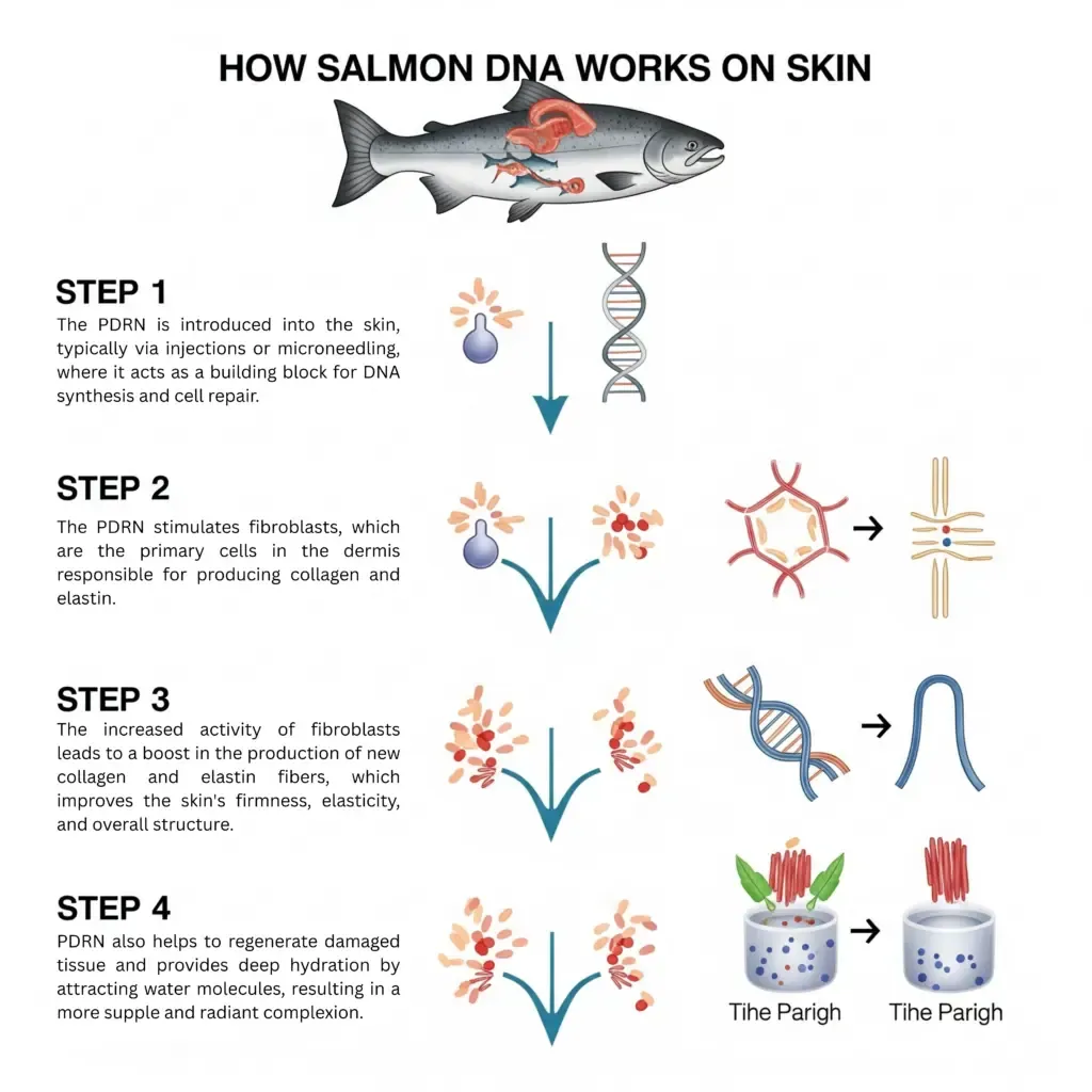 How Salmon DNA Works on Skin